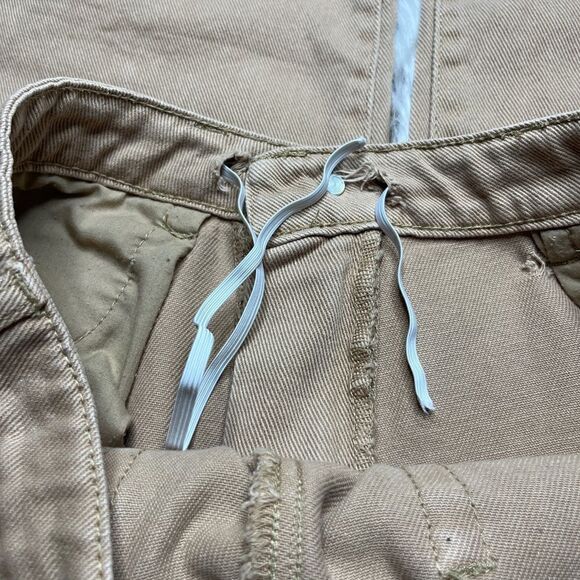 Forever 21 Wide Straight Leg Grunge Jeans Brown Size 29 - Picture 5 of 8